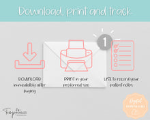 Load image into Gallery viewer, Patient History Sheet for Nursing School | Medical History Printable Report Sheet for Medical Students | Colorful Sky