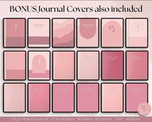 Load image into Gallery viewer, Digital Manifestation & Affirmation Journal | GoodNotes Law of Attraction, Vision Board & Mindfulness Planner | Pink