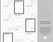 Load image into Gallery viewer, TEACHER Planner  Printable - 50+ pg BUNDLE | Academic Lesson Planner Template | Mono