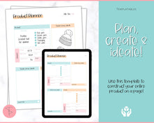 Load image into Gallery viewer, Product Planner Template Printable | Digital Small Business Product Planner | Colorful Sky