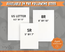 Load image into Gallery viewer, Halloween Trick or Treat sign | 'Please Take One' Printable Candy Treat Poster | White