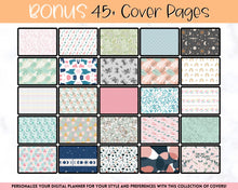 Load image into Gallery viewer, Digital GOAL Planner | GoodNotes Goals Tracker, SMART Goal Setting, Vision Board, UNDATED iPad Goal Journal | Colorful Sky