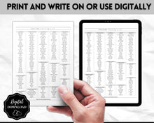 Load image into Gallery viewer, EDITABLE College Packing List | Back to School Moving Checklist for Students, Google Sheets | Mono