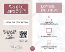 Load image into Gallery viewer, Get To Know Me Printable Game |  Get To Know You Ice Breaker Game | Employee Favorite Things, Team Building, Christmas Party | Lux