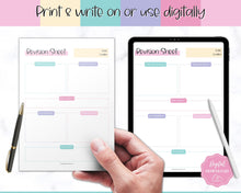 Load image into Gallery viewer, Nursing Revision Sheets for Medical School | Medicine & Nursing Students, Exam Revision Notes & Guide Templates | Sky Mermaid