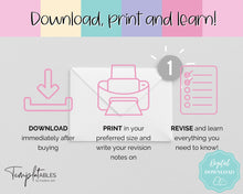 Load image into Gallery viewer, Nursing Revision Sheets for Medical School | Medicine & Nursing Students, Exam Revision Notes & Guide Templates | Sky Mermaid