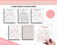 Load image into Gallery viewer, Save 2023 in 2023 Savings Tracker | 2k Savings Challenge Printable | Pink Watercolor