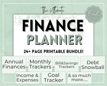 Load image into Gallery viewer, Savings Challenge Printables BUNDLE  set of 12 Saving Trackers, Cash Envelope Stuffing, A6 Budget Binder, Save Money Challenges, Mini saving