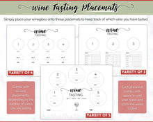 Load image into Gallery viewer, Wine Tasting Kit for Wine Nights, Bachelorette Party, Bridal Shower, Galentine's & Blind Tasting