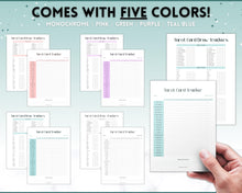 Load image into Gallery viewer, Tarot Card Trackers & Monthly Readings | Learn Tarot Card Readings, Tarot Spreads | Beginner Tarot Planner Workbook, Grimoire & Cheat Sheets | Blue