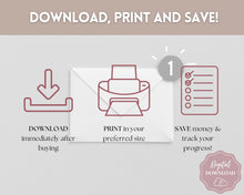 Load image into Gallery viewer, Save 2023 in 2023 Savings Tracker | 2k Savings Challenge Printable | Lux