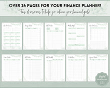 Load image into Gallery viewer, Savings Challenge Printables BUNDLE  set of 12 Saving Trackers, Cash Envelope Stuffing, A6 Budget Binder, Save Money Challenges, Mini saving