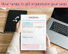 Load image into Gallery viewer, ADHD Daily Planner for Adults - Made for Neurodivergent Brains | Colorful Sky