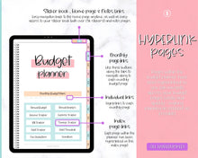 Load image into Gallery viewer, UNDATED Digital Budget Planner for GoodNotes | Digital iPad Finance Planner | Colorful Sky