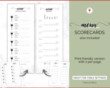 Load image into Gallery viewer, Wine Tasting Kit for Wine Nights, Bachelorette Party, Bridal Shower, Galentine's & Blind Tasting