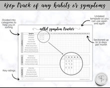 Load image into Gallery viewer, ADHD Symptom Tracker, Behavior & Hygiene Tracker BUNDLE | Swash