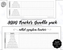 Load image into Gallery viewer, ADHD Symptom Tracker, Behavior & Hygiene Tracker BUNDLE | Swash