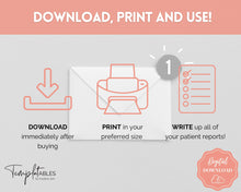 Load image into Gallery viewer, 6 Patient Nurse Report Sheet to Organize your Shifts | Nurse Brain Sheet, ICU Nurse Report Patient Assessment Template | Pink