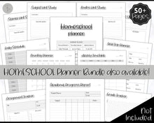 Load image into Gallery viewer, FREE - Reading Log Printable for Kids | Reading List, Summer Reading Challenge, Reading Journal & Book Tracker | Mono