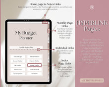 Load image into Gallery viewer, UNDATED Digital Budget Planner for GoodNotes | Digital iPad Finance Planner | Lux