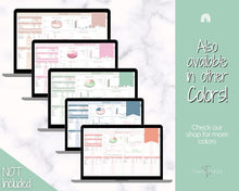 Load image into Gallery viewer, Budget by Paycheck Google Sheets Spreadsheet | Biweekly Zero Based Budget Tracker | Green
