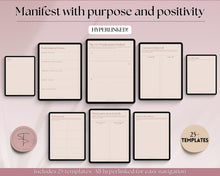 Load image into Gallery viewer, Digital Manifestation & Affirmation Journal | GoodNotes Law of Attraction, Vision Board & Mindfulness Planner | Lux