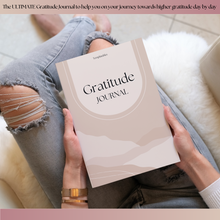 Load image into Gallery viewer, Gratitude & Mindfulness Journal | Gratitude Template, Self Care Planner, Positivity Diary, Daily Journal, Gratitude Jar, Wellness, Manifestation Journal | A5 Lux