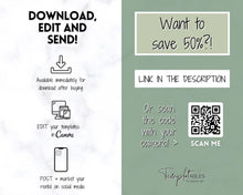 Load image into Gallery viewer, AIRBNB Instagram Templates! Editable Social Media Posts, Canva, Air bnb, Superhost, Host signs, Signage, VRBO Vacation Rental, Welcome Book | Lovelo Green