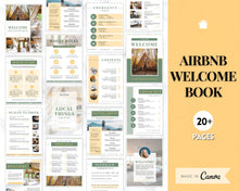 Load image into Gallery viewer, Airbnb Host BUNDLE! Editable Airbnb Signs, Welcome Book Template, Cleaning checklist, Business Tracker Spreadsheet, Air bnb Printables, VRBO | Yellow