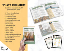 Load image into Gallery viewer, Airbnb Host BUNDLE! Editable Airbnb Signs, Welcome Book Template, Cleaning checklist, Business Tracker Spreadsheet, Air bnb Printables, VRBO | Yellow