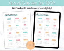 Load image into Gallery viewer, Daily Planner, Weekly Planner, Monthly Planner Printable PACK! Digital Planner Insert Sets, To do List, Productivity, Work Day, Hourly, A4 A5 Letter, iPad, Goodnotes - Colorful Sky