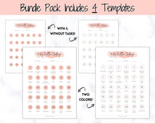 Load image into Gallery viewer, Declutter Checklist, 30 Day Challenge Printable, Cleaning Planner Schedule, De clutter your home, Spring Clean, Home Cleaning, Organization - PINK