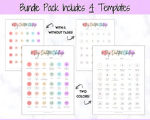 Load image into Gallery viewer, Declutter Checklist, 30 Day Challenge Printable, Cleaning Planner Schedule, De clutter your home, Spring Clean, Home Cleaning, Organization - Pastel