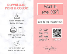 Load image into Gallery viewer, Global Sales Map, EDITABLE World Etsy Sales Map, Small Business European Sales Map, Procreate, Postcode, Color In, Printable Order Tracker