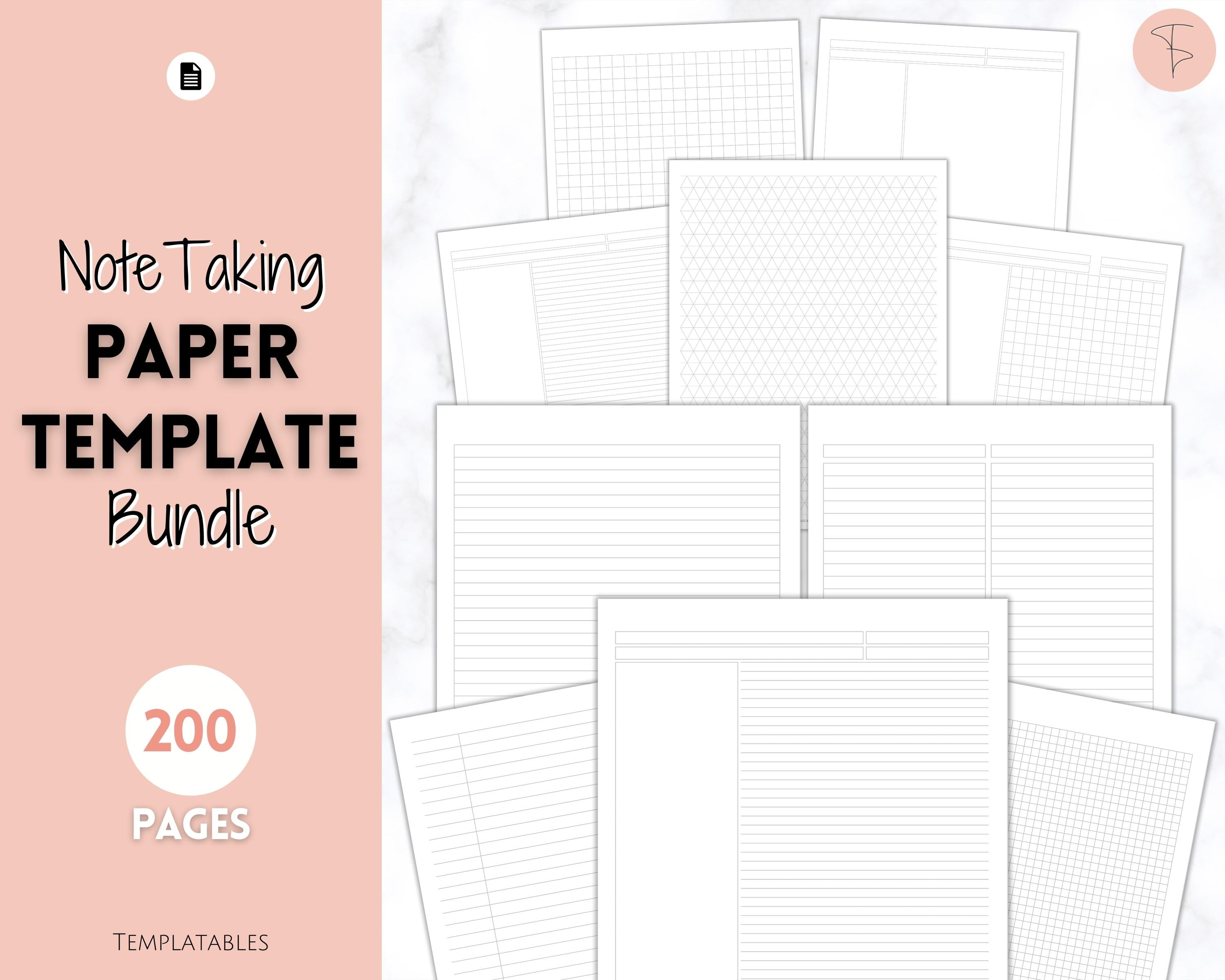 FREE Printable Dot Grid Paper / Dotted Paper