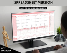 Load image into Gallery viewer, Grocery List, Master Grocery List Printable, Weekly Shopping List, Meal Planner Checklist, Grocery PDF, Kitchen Organization Template | Mono