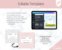 Load image into Gallery viewer, Instagram Theme - NOTIFICATION post Templates! Social Media Engagement Booster, Reminders Feed, Instagram Frame Quote, Canva Theme, Coaching | Pink