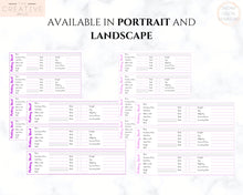 Load image into Gallery viewer, Inventory Picking Sheet for Poshmark, eBay, Etsy Amazon Sellers. Printable Template for small business and online stores Track vintage items