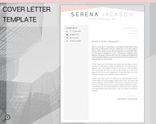 Load image into Gallery viewer, Professional Resume Template Word. CV Template Professional, CV Design, Executive Resume Template, Clean Curriculum Vitae, Minimalist, Free | Style 15