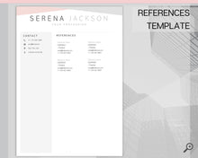 Load image into Gallery viewer, Professional Resume Template Word. CV Template Professional, CV Design, Executive Resume Template, Clean Curriculum Vitae, Minimalist, Free | Style 15