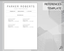 Load image into Gallery viewer, Professional Resume Template Word. CV Template Professional, CV Design, Executive Resume Template, Clean Curriculum Vitae, Minimalist, Free | Style 18