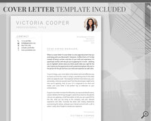 Load image into Gallery viewer, Professional Resume Template Word. CV Template Professional, Modern Executive Resume Template, Clean, Minimalist Resume, Free Docs Bundle | Style 11