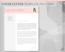 Load image into Gallery viewer, Professional Resume Template Word. CV Template Professional, Modern Executive Resume Template, Clean, Minimalist Resume, Free Docs Bundle | Style 2