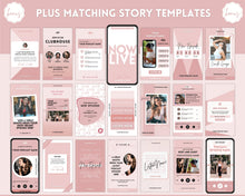 Load image into Gallery viewer, Ultimate PODCAST Launch Kit! BUNDLE - Podcast Planner, Instagram Template, Social Media Facebook Media, Content Strategy, Cover Art, Logo | Pink Vol 2