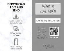 Load image into Gallery viewer, VRBO Template for Instagram! Editable Social Media Posts, Canva, Airbnb, Super host signs, Signage, Air bnb Vacation Rental, Welcome Book | Lovelo Mono