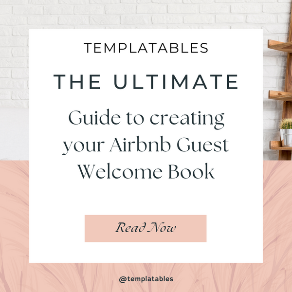 Airbnb Welcome Book
