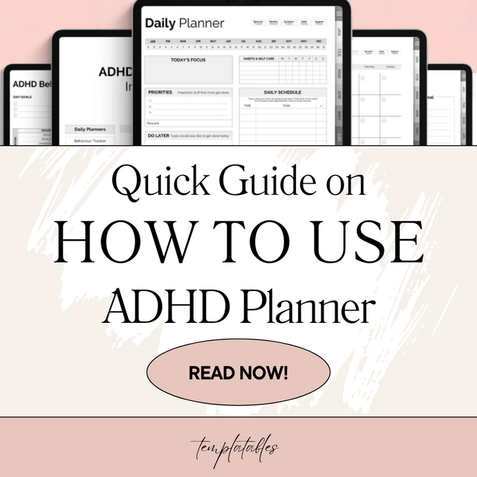 How to use your ADHD daily planner