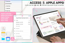 Load image into Gallery viewer, Productivity MEGA BUNDLE! 2026 Digital Planner Pack | Colorful Daily Planner, To Do List, Digital Notebook &amp; Meeting Notes, Smart Apple Links
