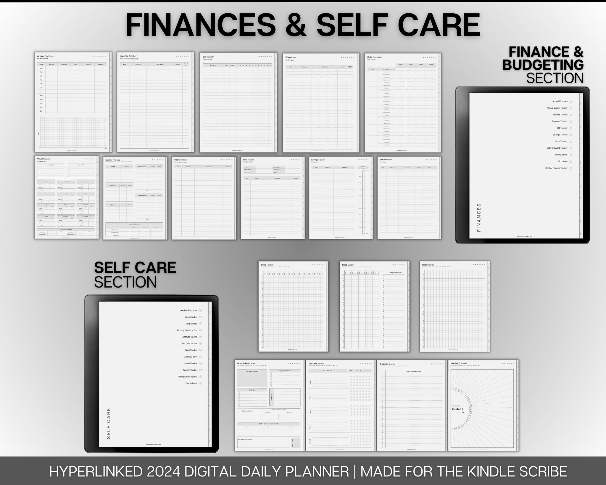 2023 Daily Planner Digital PDF Planner for Kindle Scribe -  Canada