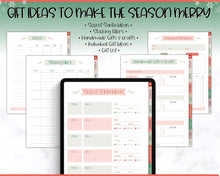 Load image into Gallery viewer, 2023 Digital Christmas Planner | Xmas Holiday Checklist, Shopping List, To Do List for GoodNotes &amp; iPad
